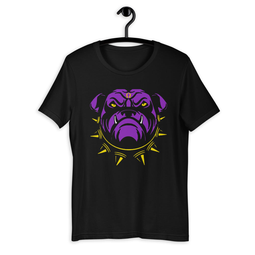 Omega bulldog Short SleeveT Shirt Cross The Yard