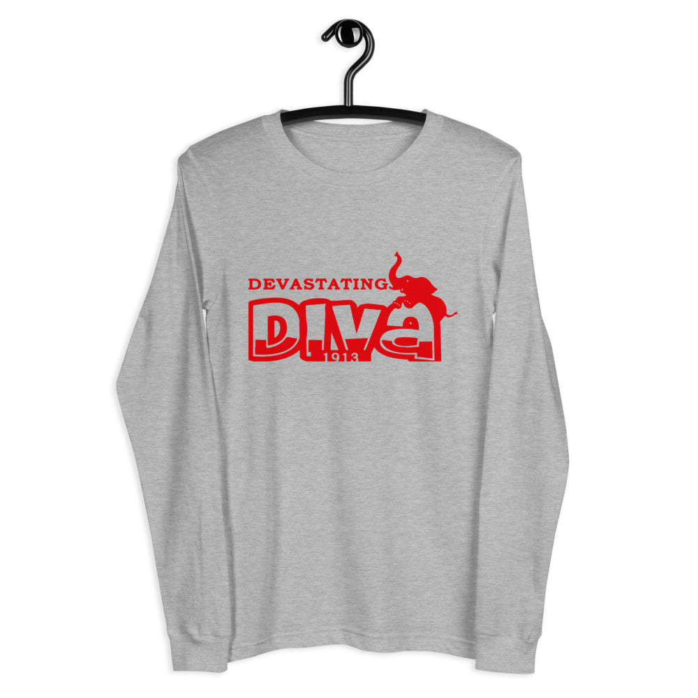 Devastating Diva Long Sleeve Tee