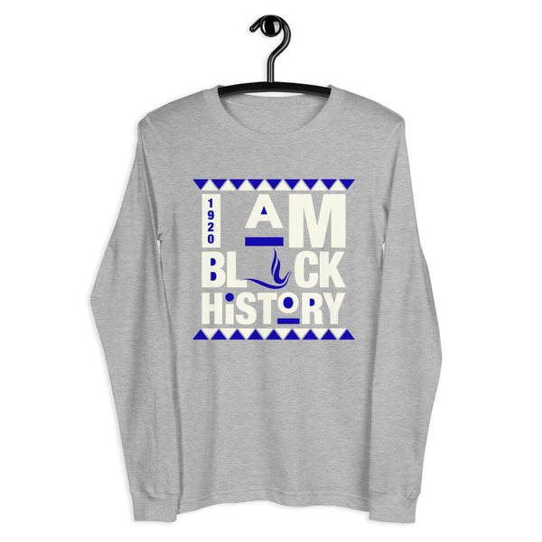 Zeta Black History Long Sleeve Tee