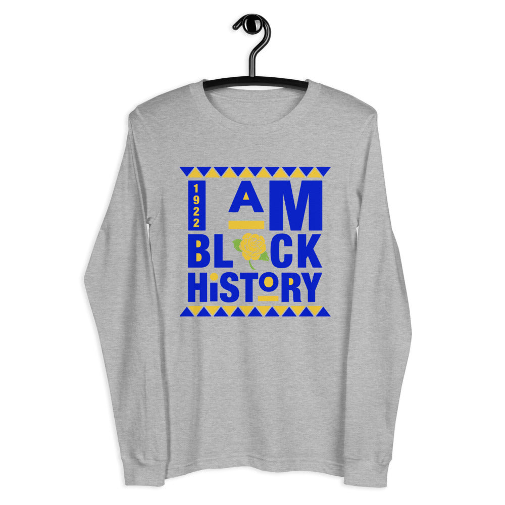 SGRho Black History Long Sleeve Tee